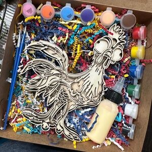 Hei Hei - Chicken - Disney - Paint kit - Handmade